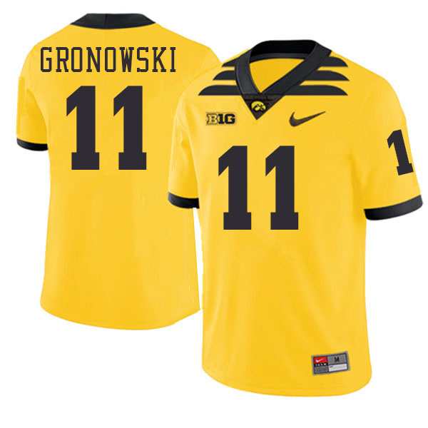 Mark Gronowski Iowa Jersey,University Of Iowa Hawkeyes Fotoball Uniforms,Jersey,Gears-Throwback